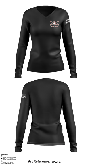 Women's Long Sleeve Vneck Shirt, , , Teamtime, Team time, sublimation, custom sports apparel, team uniforms, spirit wear, spiritwear, sports uniforms, custom shirts, team store, custom team store, fundraiser sports, apparel fundraiser