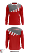 Canandaigua Academy Basketball 61536841 Long Sleeve Shooting Shirt - 1