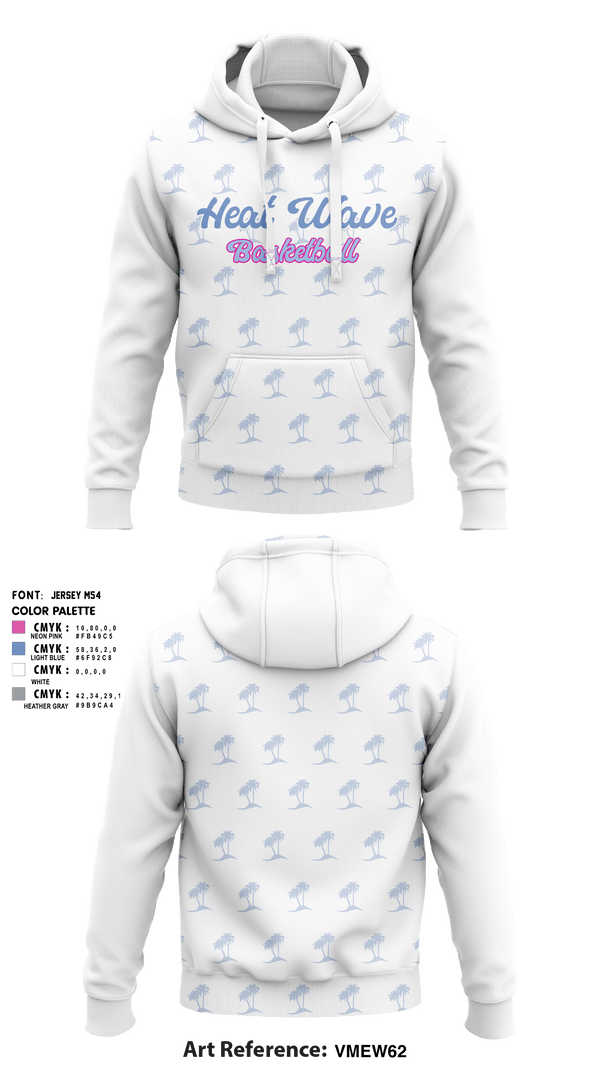 Hoodie, Heat Wave, Men's Basketball, Teamtime, Team time, sublimation, custom sports apparel, team uniforms, spirit wear, spiritwear, sports uniforms, custom shirts, team store, custom team store, fundraiser sports, apparel fundraiser
