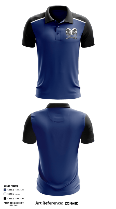 Newton High School Volleyball 83491187 Short Sleeve Performance Polo - 1