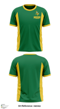 Langley High School Cheer 53056904 Women's Short Sleeve V-neck Shirt - 1