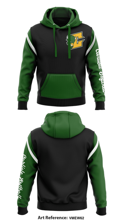 carlisle softball 50489526 Hoodie - 2