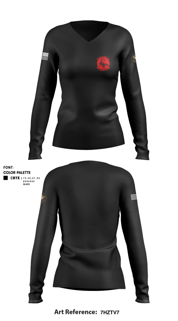 Women's Long Sleeve Vneck Shirt, , Police, Teamtime, Team time, sublimation, custom sports apparel, team uniforms, spirit wear, spiritwear, sports uniforms, custom shirts, team store, custom team store, fundraiser sports, apparel fundraiser