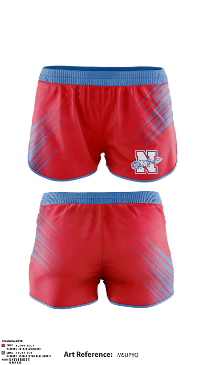 North Stanly High School Softball 2145130 Women's Shorts - 1