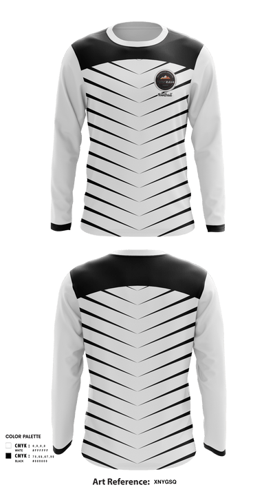 PNW RAV4 Lifestyle 25152448 Long Sleeve Performance Shirt - 1