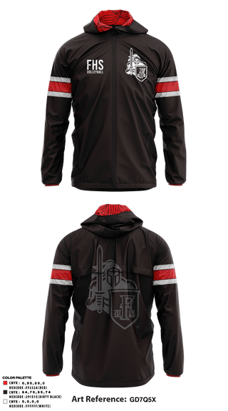 Windbreaker, Fairview HS Boys Volleyball, Men's Volleyball, Teamtime, Team time, sublimation, custom sports apparel, team uniforms, spirit wear, spiritwear, sports uniforms, custom shirts, team store, custom team store, fundraiser sports, apparel fundraiser