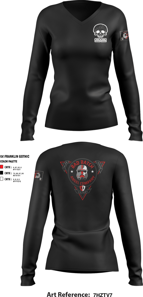 Women's Long Sleeve Vneck Shirt, , Army, Teamtime, Team time, sublimation, custom sports apparel, team uniforms, spirit wear, spiritwear, sports uniforms, custom shirts, team store, custom team store, fundraiser sports, apparel fundraiser