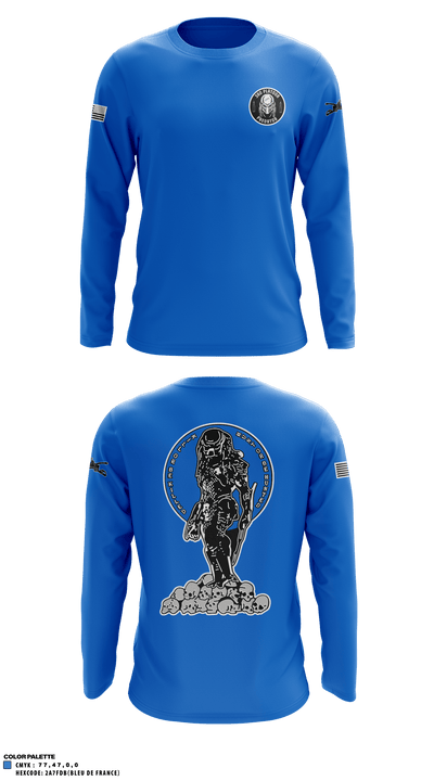 3rd Platoon 40230257 Long Sleeve Performance Shirt - 3