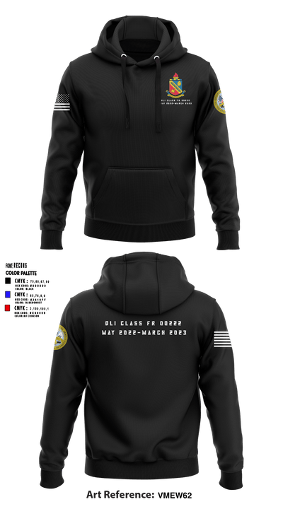 DLI Class FR 00222 37640157 Hoodie - 1
