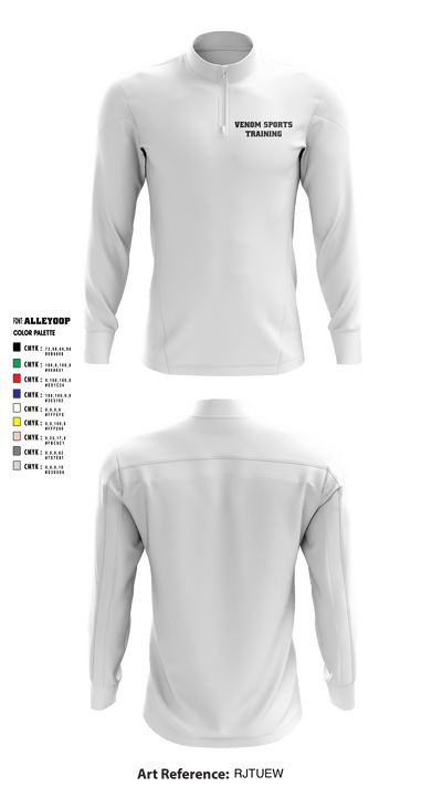 Venom Sports Training 59845358 Quarter Zip Jacket - 5