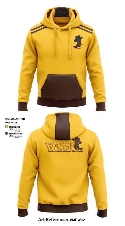 Wyoming Association of Secondary School Principals 79829296 Hoodie - 4