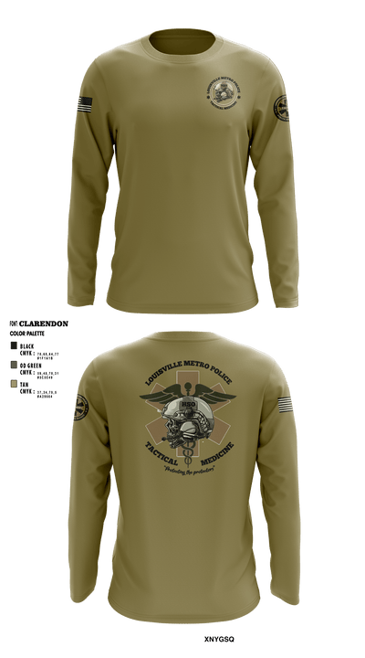 LMPD HSO TACMED 54774213 Long Sleeve Performance Shirt - 7