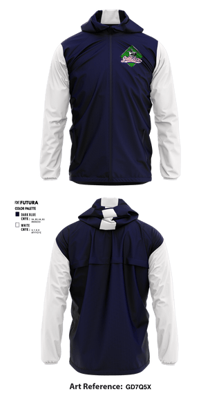 Windbreaker, The Strike Zone Omaha, Baseball, Teamtime, Team time, sublimation, custom sports apparel, team uniforms, spirit wear, spiritwear, sports uniforms, custom shirts, team store, custom team store, fundraiser sports, apparel fundraiser