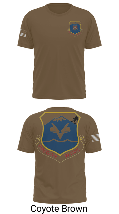 Oregon Wing CAP 9420662 Short Sleeve Performance Shirt - 32