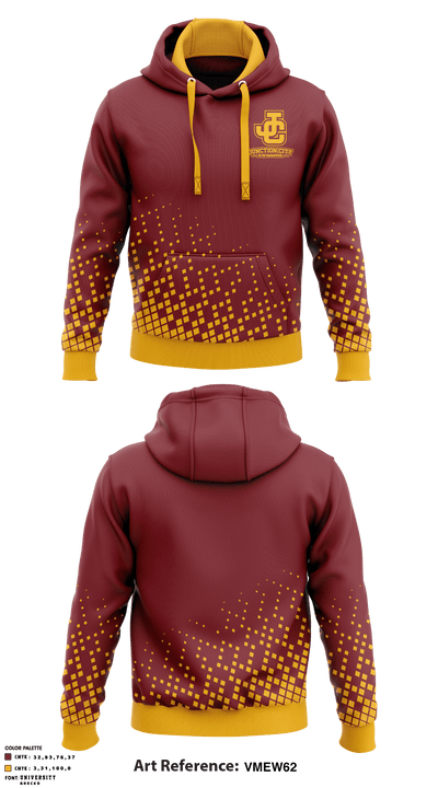 Junction City High School Swimming 5445673 Hoodie - 1