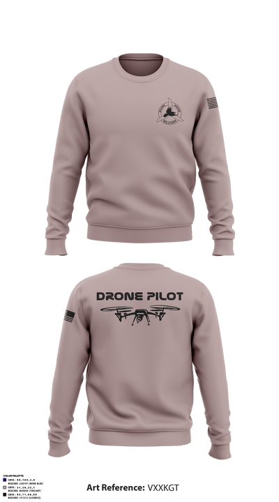 Raven Drone Solutions 1320053 Crew Neck Sweatshirt - 2