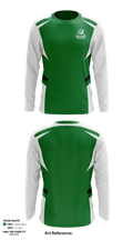 Palo Alto High School Football 74220042 Long Sleeve Performance Shirt - 1