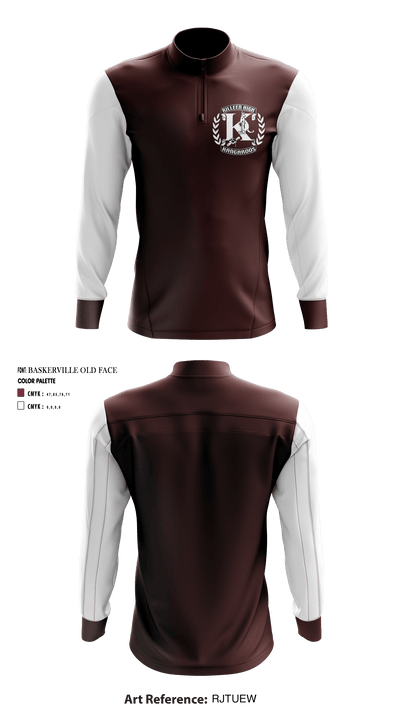 Killeen High School Swimming 39713049 Quarter Zip Jacket - 1