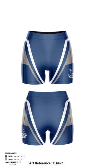 Women's Compression Shorts, Nashoba Valley Technical High School Wrestling, Wrestling, Teamtime, Team time, sublimation, custom sports apparel, team uniforms, spirit wear, spiritwear, sports uniforms, custom shirts, team store, custom team store, fundraiser sports, apparel fundraiser