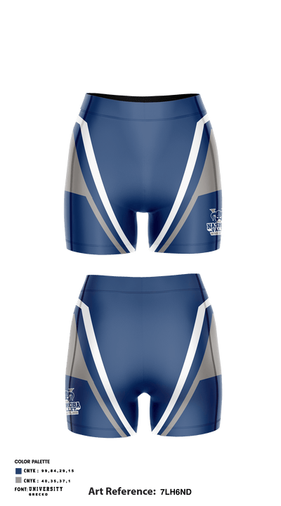 Nashoba Valley Technical High School Wrestling 66105732 Women's Compression Shorts - 1