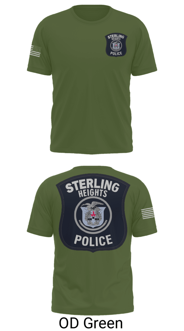 Short Sleeve Performance Shirt, , Police, Teamtime, Team time, sublimation, custom sports apparel, team uniforms, spirit wear, spiritwear, sports uniforms, custom shirts, team store, custom team store, fundraiser sports, apparel fundraiser