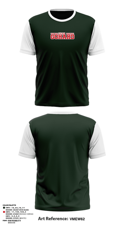 Team GoHard 28367876 Short Sleeve Performance Shirt - 1