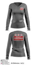 JHAT 14476812 Women's Long Sleeve V-neck Shirt - 2
