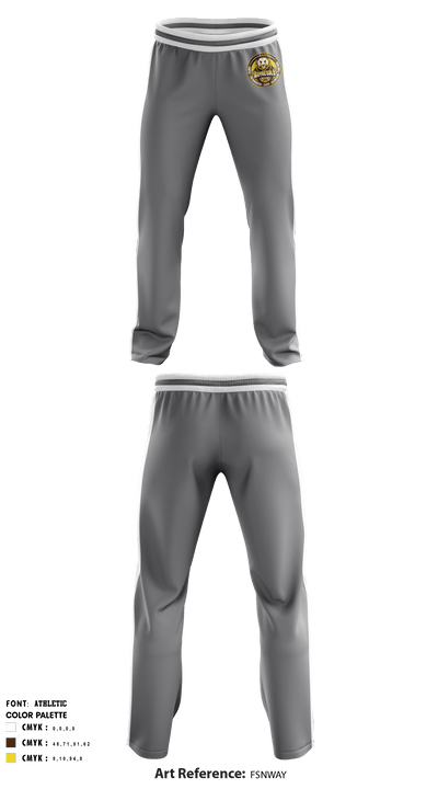 Waynedale High School Basketball 66944110 Sweatpants - 4