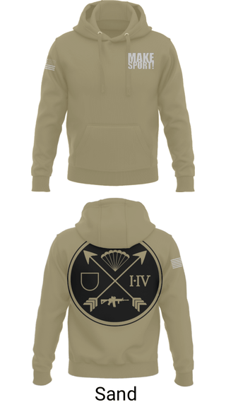 Hoodie, , Army, Teamtime, Team time, sublimation, custom sports apparel, team uniforms, spirit wear, spiritwear, sports uniforms, custom shirts, team store, custom team store, fundraiser sports, apparel fundraiser