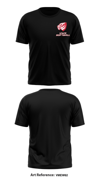UWA Softball 54974141 Short Sleeve Performance Shirt - 2