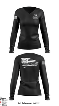 TYR Advanced Training Solutions 55916115 Women's Long Sleeve V-neck Shirt - 1