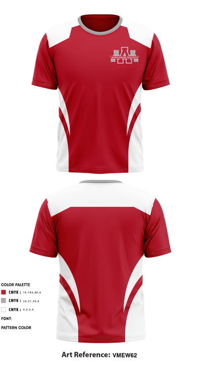 Archer Athletic Association 85302557 Short Sleeve Performance Shirt - 3