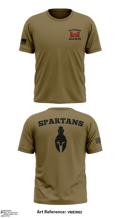 1st Platoon, 441st EN 71926407 Short Sleeve Performance Shirt - 5