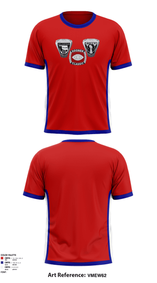 Short Sleeve Performance Shirt, Sooner Classic Football, Football, Teamtime, Team time, sublimation, custom sports apparel, team uniforms, spirit wear, spiritwear, sports uniforms, custom shirts, team store, custom team store, fundraiser sports, apparel fundraiser