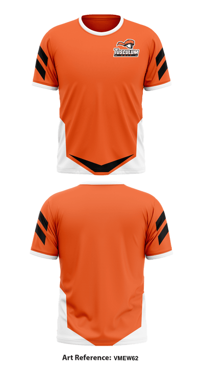 Tusculum University Golf 83325541 Short Sleeve Performance Shirt - 1