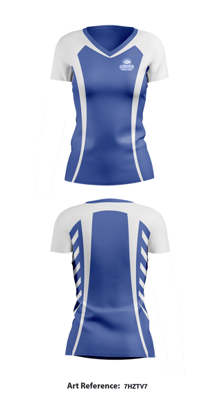 Women's Short Sleeve Vneck Shirt, Carlson High School Soccer, Men's Soccer, Teamtime, Team time, sublimation, custom sports apparel, team uniforms, spirit wear, spiritwear, sports uniforms, custom shirts, team store, custom team store, fundraiser sports, apparel fundraiser