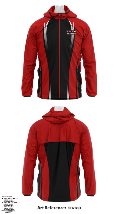 Troop NC-1533 1763802 Windbreaker - 1