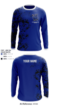 Division Avenue High School Basketball 17302589 Long Sleeve Shooting Shirt - 1