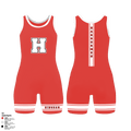 Hingham Wrestling 30901642 Women's Wrestling Singlet - 3