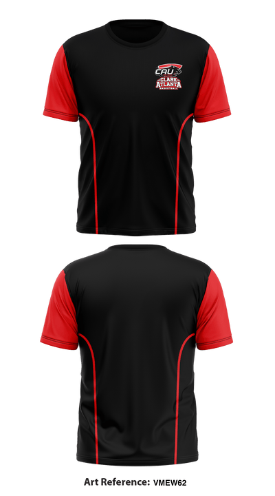 Clark Atlanta University Basketball 73272804 Short Sleeve Shooting Shirt - 1