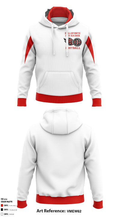 Bellefonte Youth Football And Cheerleading 3157764 Hoodie - 1