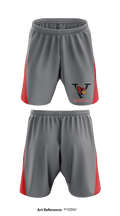 Verdigris Youth Football and Cheer 25693594 Athletic Shorts With Pockets - 2