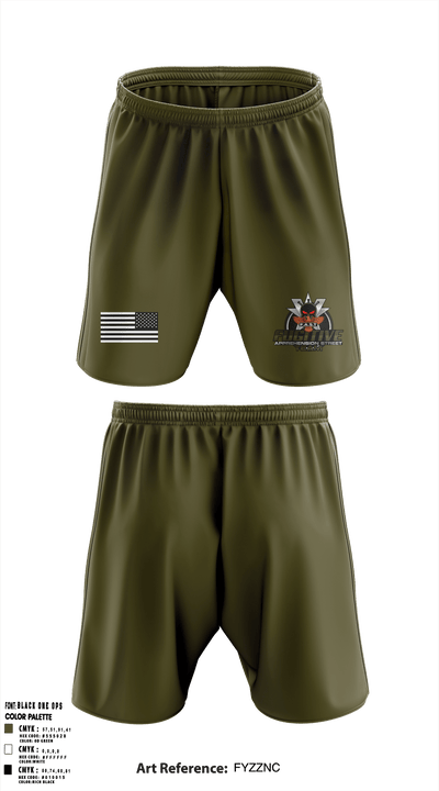 Fugitive apprehension street team 83350124 Athletic Shorts With Pockets - 1