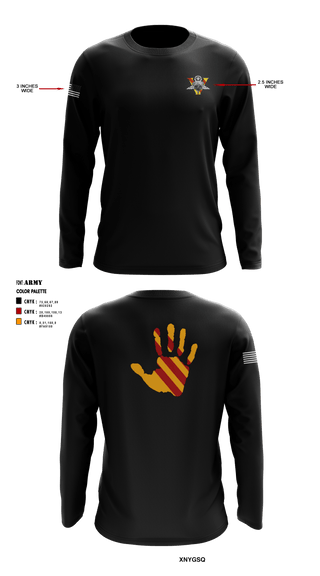 Long Sleeve Performance Shirt, , Army, Teamtime, Team time, sublimation, custom sports apparel, team uniforms, spirit wear, spiritwear, sports uniforms, custom shirts, team store, custom team store, fundraiser sports, apparel fundraiser