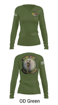 3-142 53517612 Women's Long Sleeve V-neck Shirt - 40