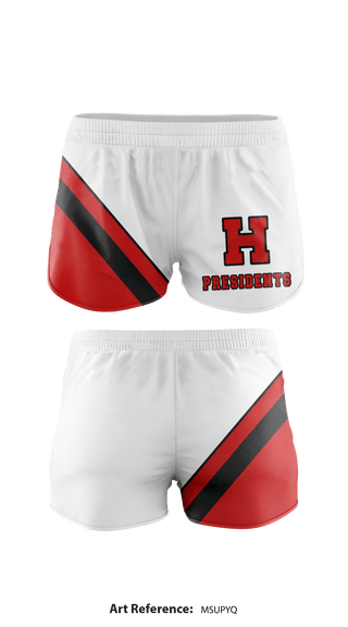 Women's Shorts, Marion Harding Presidents, Men's Basketball, Teamtime, Team time, sublimation, custom sports apparel, team uniforms, spirit wear, spiritwear, sports uniforms, custom shirts, team store, custom team store, fundraiser sports, apparel fundraiser