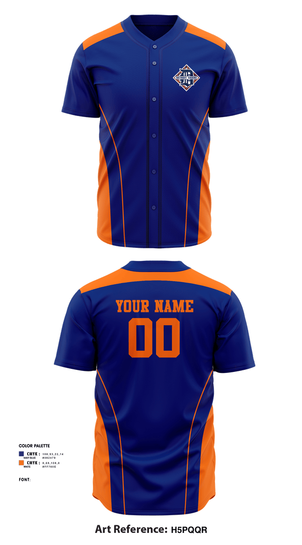 Full Button Baseball Jersey, Delhi Minor Baseball Association, Baseball, Teamtime, Team time, sublimation, custom sports apparel, team uniforms, spirit wear, spiritwear, sports uniforms, custom shirts, team store, custom team store, fundraiser sports, apparel fundraiser