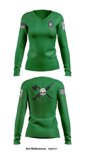 Gunfighters 67684363 Women's Long Sleeve V-neck Shirt - 1