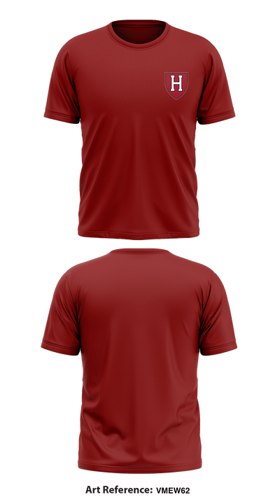 Harvard University Soccer 30051693 Short Sleeve Performance Shirt - 1