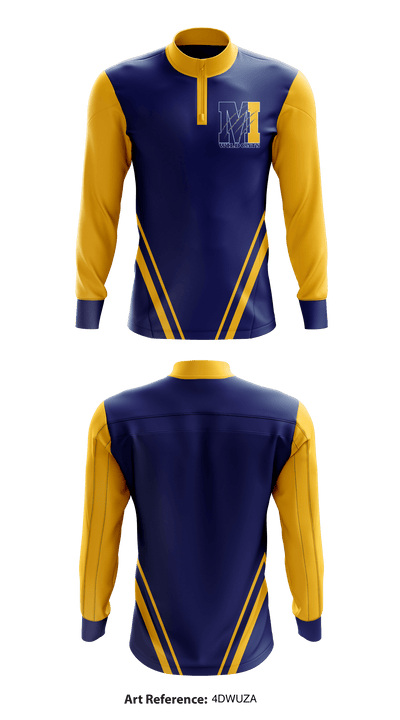 Marcum-Illinois Union Elementary 63195154 Quarter Zip Jacket - 1